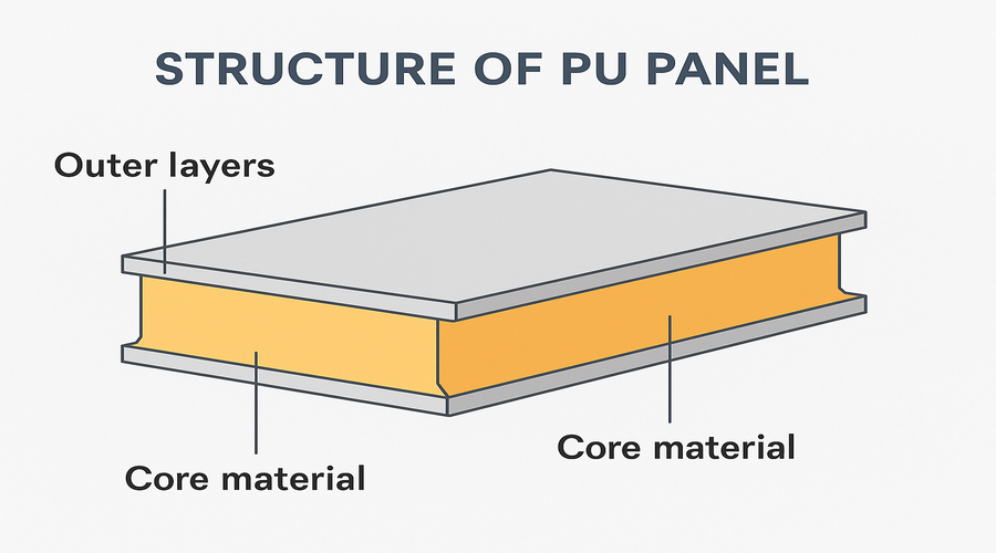 structure of pu panel