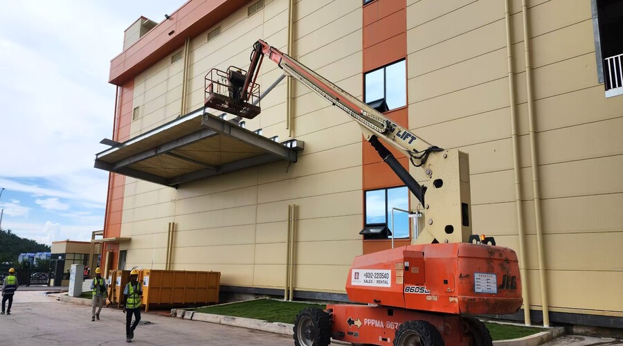 BRD马来西亚环保型数据中心夹芯墙板图片