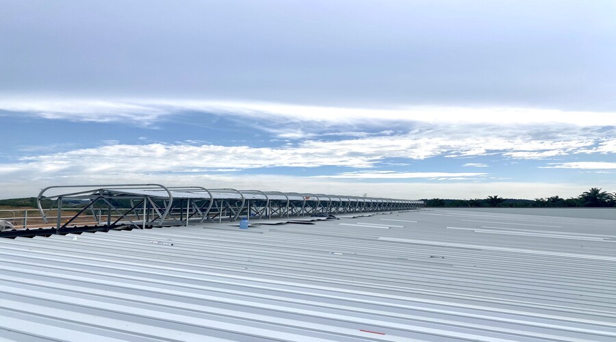 BRD数据中心项目金属楼承板系统图片